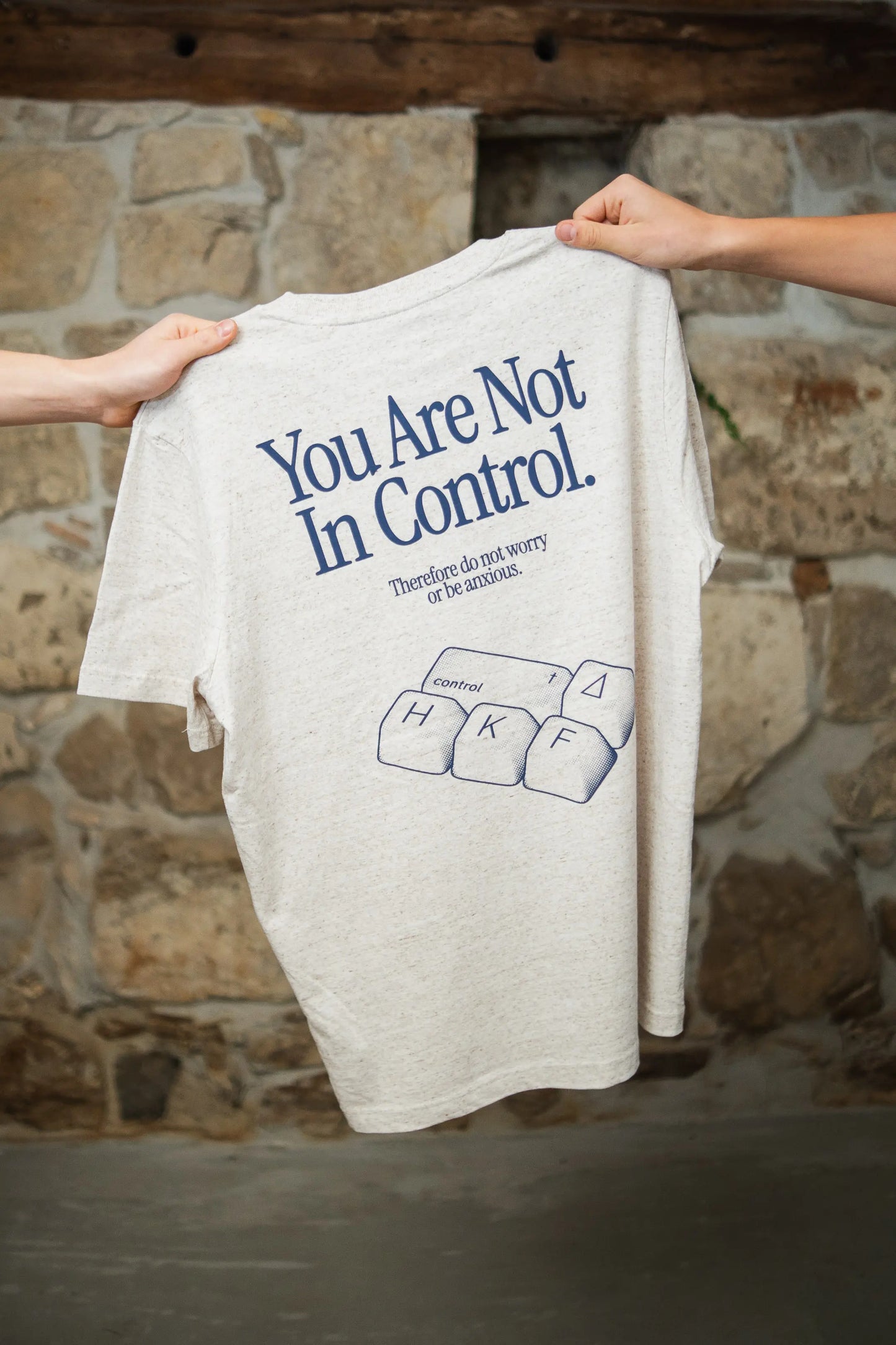 SHIRT | Not In Control – Blue / Red | HKF