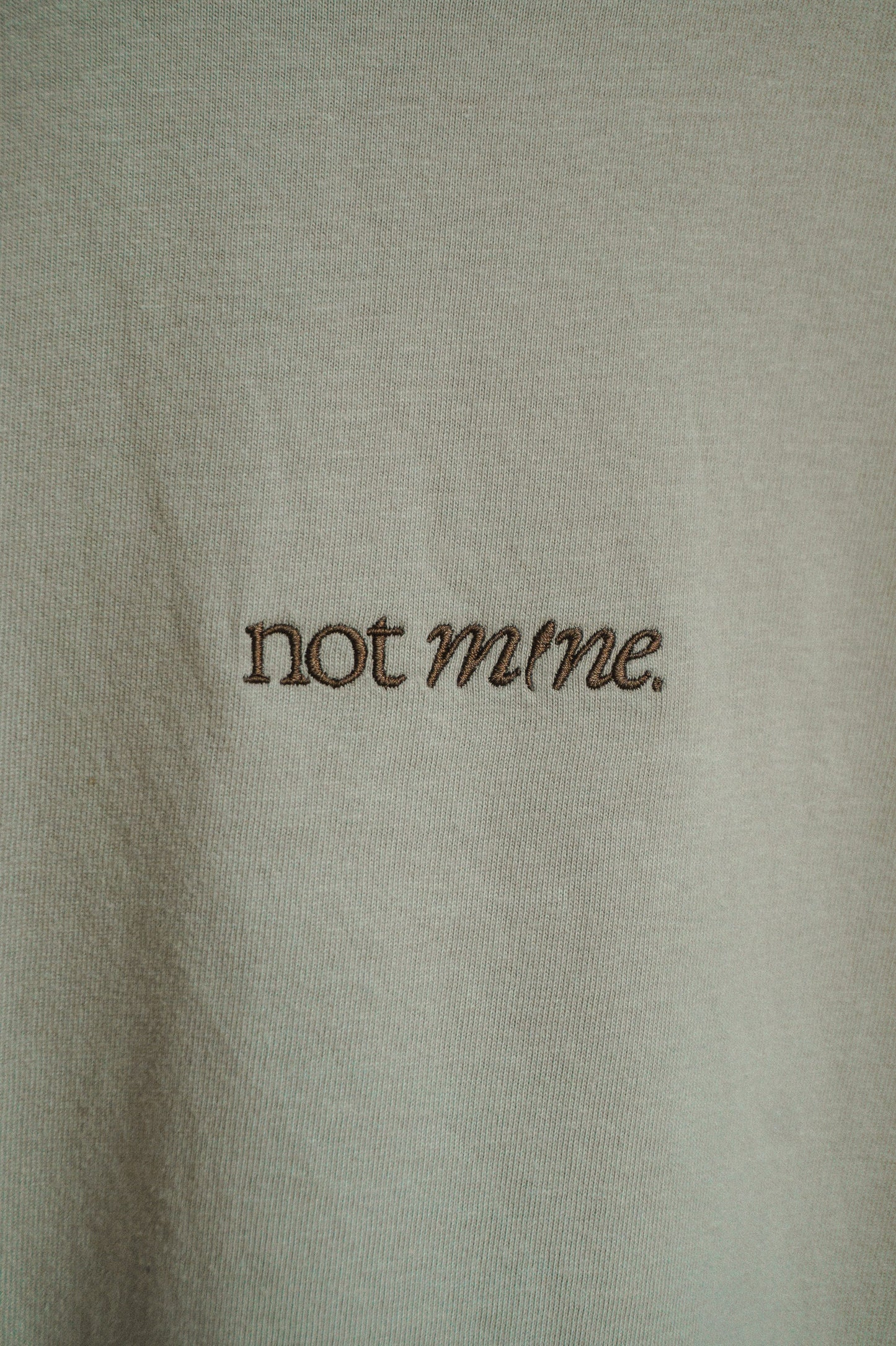 SHIRT | Not Mine. - stonegreen | HKF