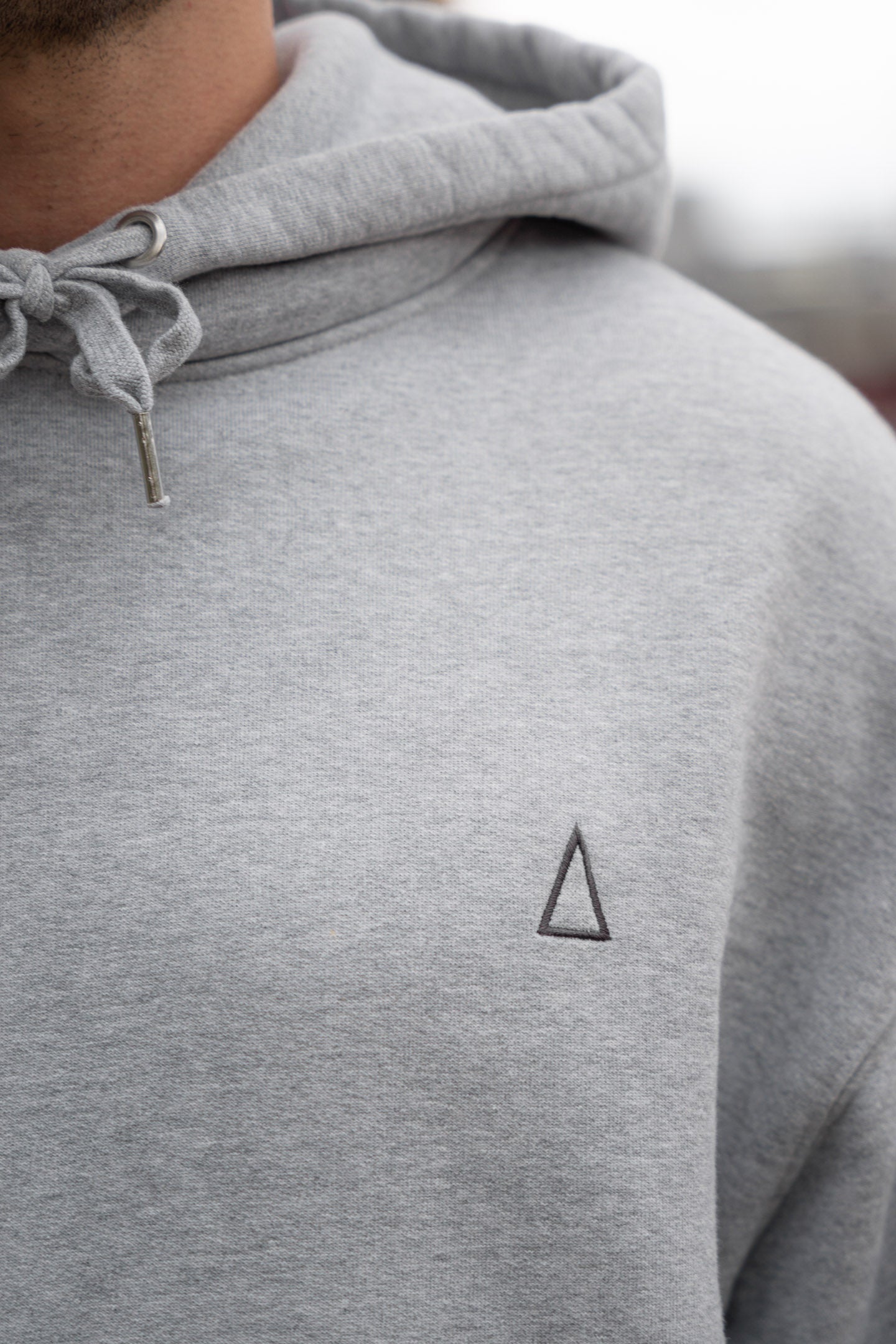 HOODIE | heather gray - oversize | HKF.