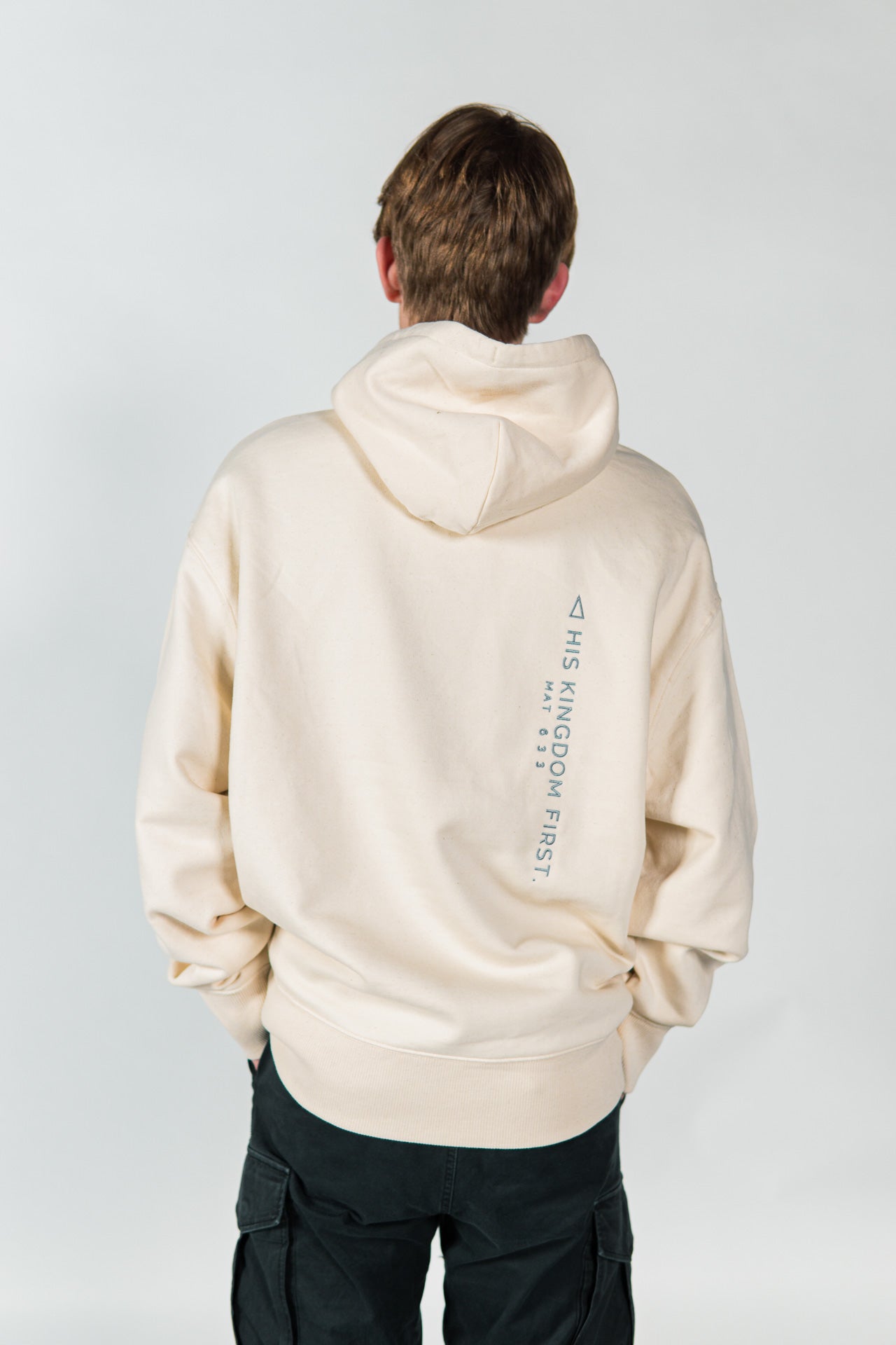 HOODIE | vintage-white - oversize | HKF.