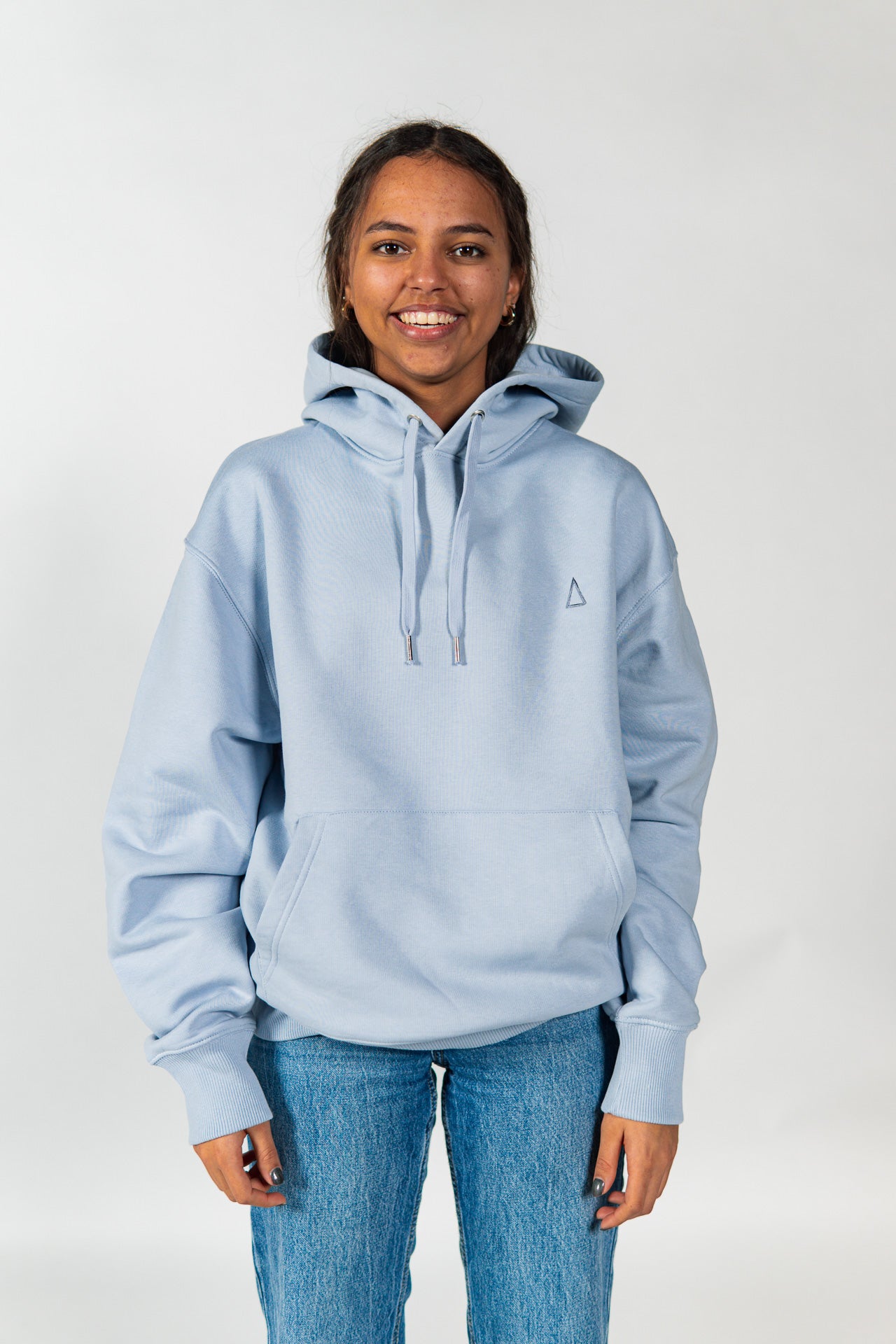 HOODIE | lightblue - oversize | HKF.
