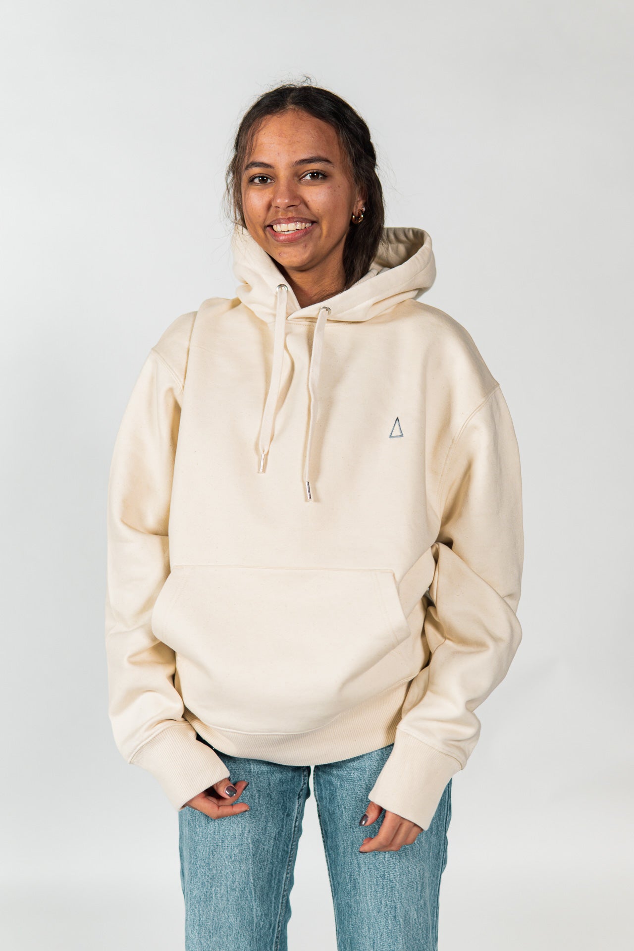 HOODIE | vintage-white - oversize | HKF.