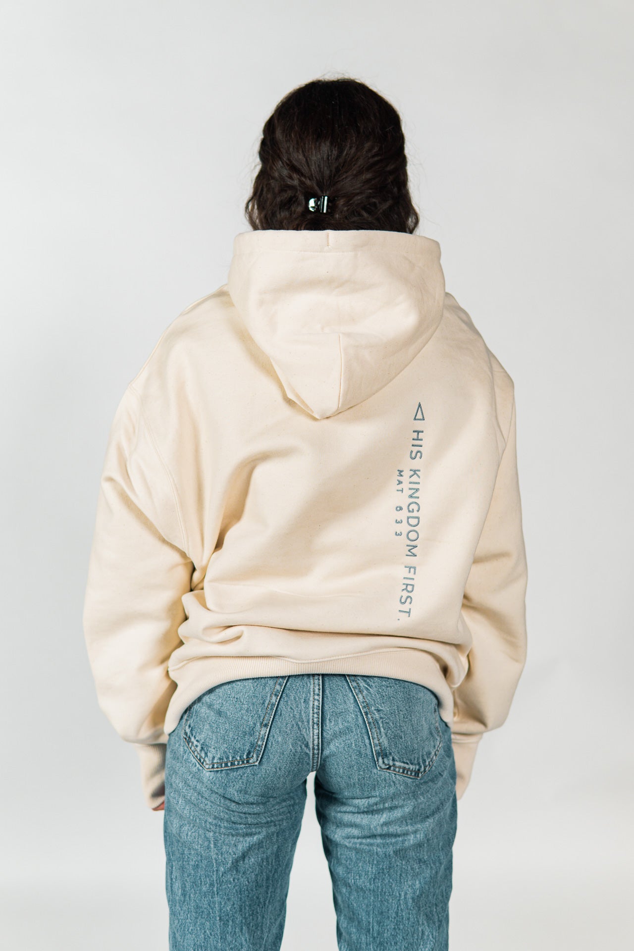 HOODIE | vintage-white - oversize | HKF.