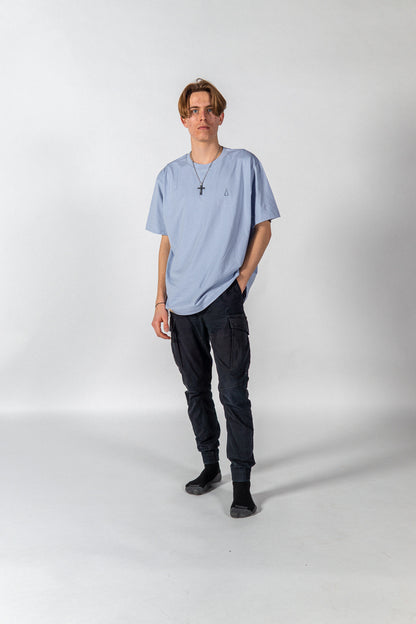 SHIRT  | light blue - oversize | HKF.