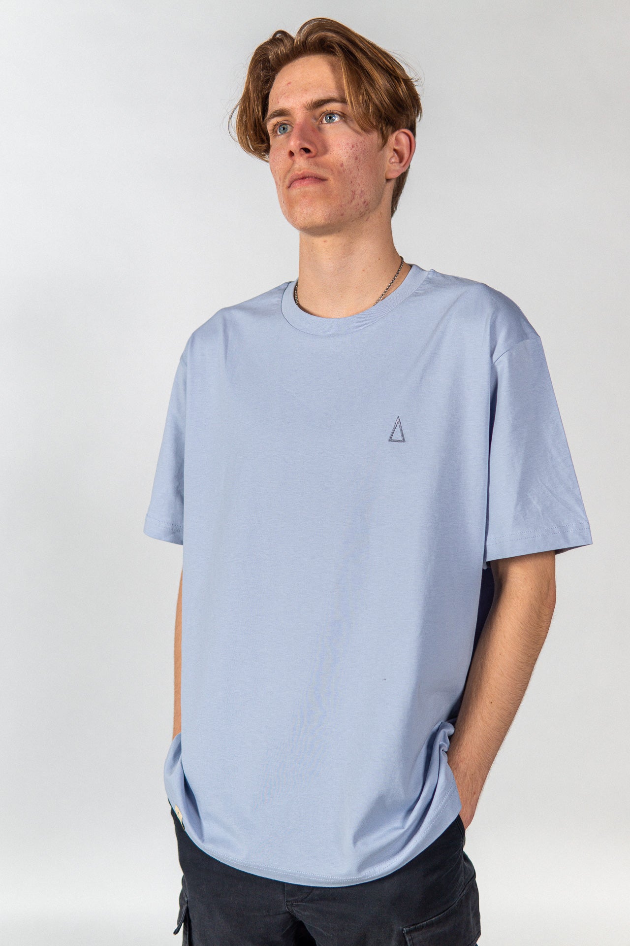 SHIRT  | light blue - oversize | HKF.
